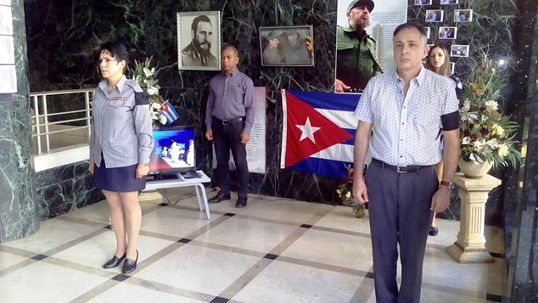 Tributo al Comandante en Fidel Castro en el Tribunal Provincial de La Habana