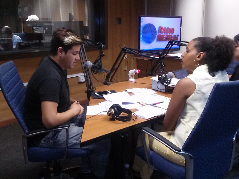 Especialista Principal de Comunicaci�n de la Direcci�n Nacional de Joven Club, Alexander D�az