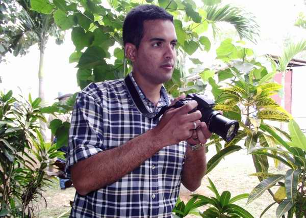 Abel Rojas, encontró su vocación en la fotografía. Foto Abel Rojas