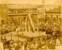 Develamiento de la estatua ecuestre del Mayor General Ignacio Agramonte y Loynaz