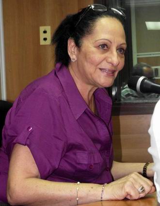 La cantante y compositora cubana Beatriz M�rquez.