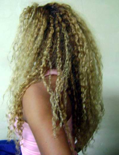 Cabello rizado. Cabello rizado.