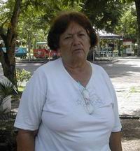 C�ndida D�az, directora del Parque Camilo Cienfuegos