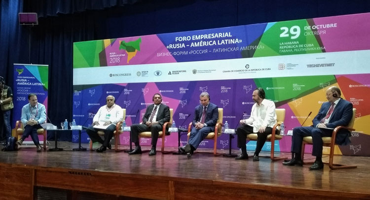 Business Forum Russia-Latin America and the Caribbean held in Havana
