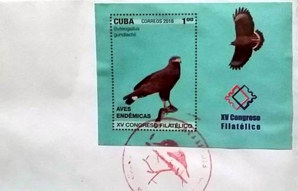 Aves en la más reciente emisión postal cubana