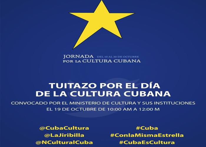 Un Tuitazo por la Cultura Cubana