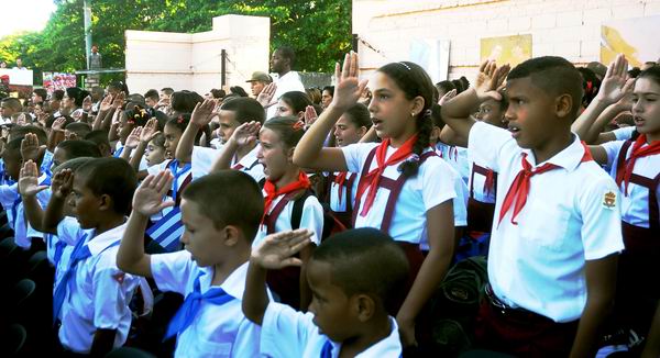 Inauguran nuevo curso escolar en Cuba