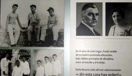 Documentos familiares de Frank País Documentos familiares de Frank País