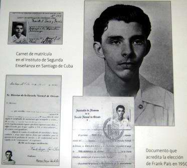 Documentos personales de Frank País Documentos personales de Frank País