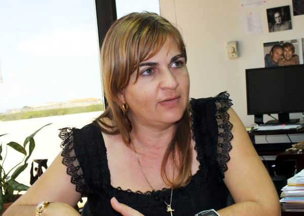 Magda Resik, directora de la emisora Habana Radio de la Oficina del Historiador de la Ciudad. Foto: Abel Rojas.