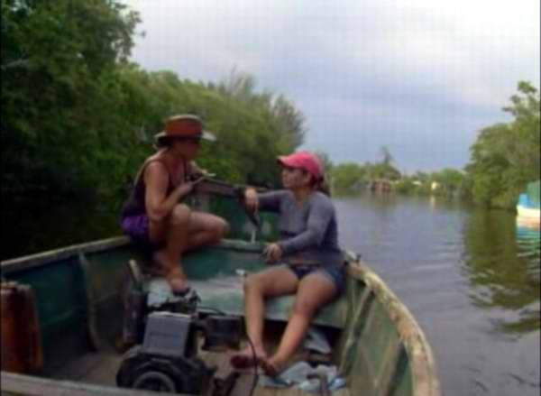 Mujeres pescadoras en Cuba