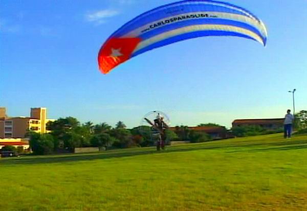 La travesía de cerca de 125 kilómetros con punto de despegue en el hotel Tuxpan, en Varadero