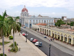 Parque Jos� Mart� en Cienfuegos
