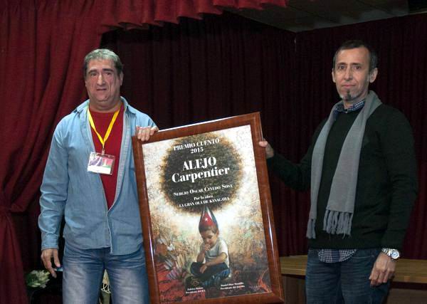 Entregan Premios Nicols Guilln y Alejo Carpentier 2015. Foto: AIN Entregan Premios Nicols Guilln y Alejo Carpentier 2015. Foto: AIN