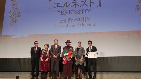 La cinta Ernesto -nombre con el que se conocía a Maymura- narra la historia de este hijo de inmigrantes japoneses en Bolivia. Foto: Embajada de Cuba en Japón La cinta Ernesto -nombre con el que se conocía a Maymura- narra la historia de este hijo de inmigrantes japoneses en Bolivia. Foto: Embajada de Cuba en Japón