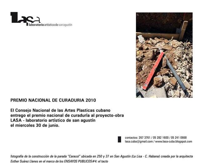 Proyecto LASA: Laboratorio Art�stico de San Agust�n