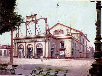 Proceso constructivo del Teatro Tacón