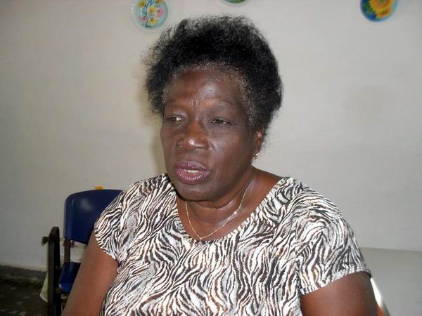 Profesora Ina Mann Mann. Foto: Teresa Valenzuela.