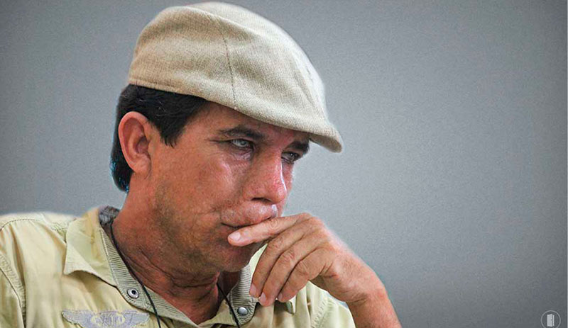 Reynaldo Garc�a Blanco, escritor y Promotor del Cabildo Teatral Santiago