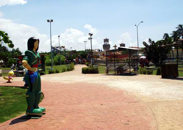 Vista del parque infantil La Isla del Coco Vista del parque infantil La Isla del Coco