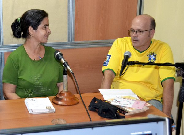 Encuentro con Osvaldo Doimeadios. Foto Jos� Alberto Arguelles.