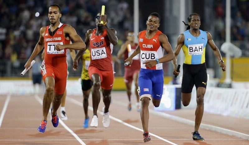 Inesperada plata para Cuba en 4x400 masculino 	