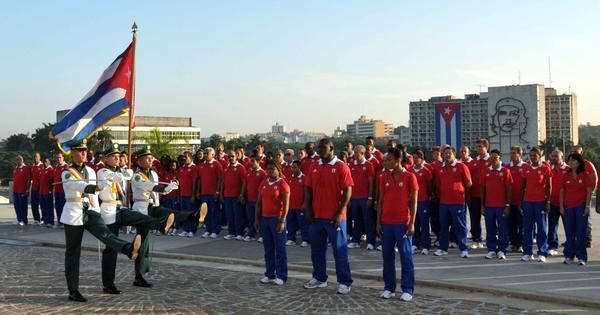 Delegación cubana a los Juegos Olímpico de Londres 2012