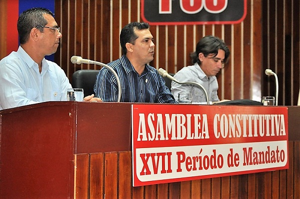 All� estaba mi delegado�  