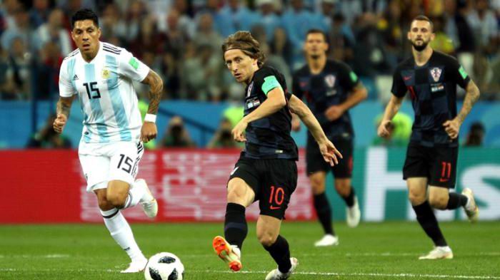 Argentina vs. Croacia. Foto: FIFA