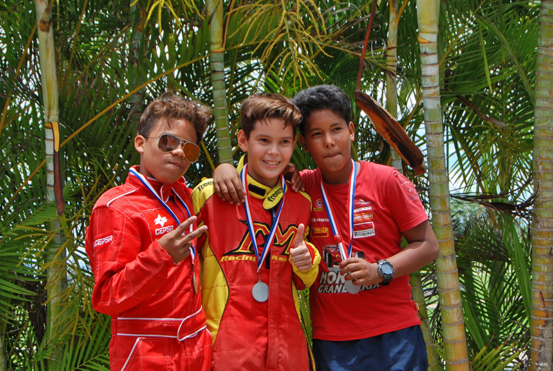 Habaneros hacen brillar sus medallas en Copa Cocomar de Karting 2018