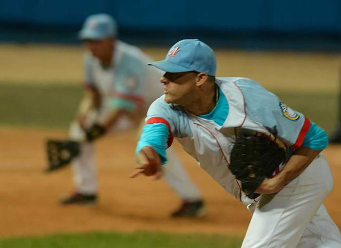 Pitcher de Ciégo de Ávila Lázaro Blanco. Foto: Ricardo López Hevia Pitcher de Ciégo de Ávila Lázaro Blanco. Foto: Ricardo López Hevia