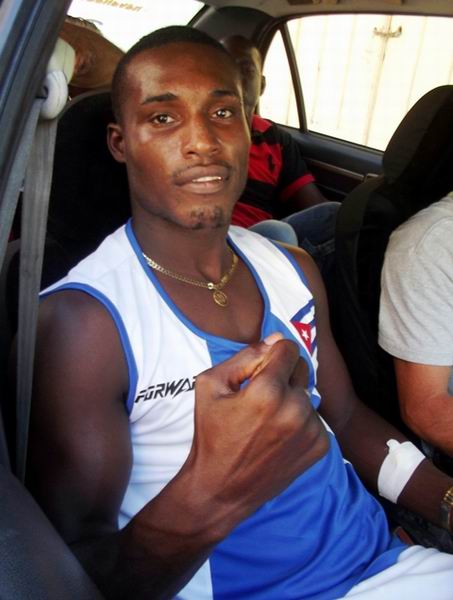 Estoy en proceso de recuperación, para continuar mi carrera deportiva, pues no tengo afectaciones para hacerlo y seguir dándole triunfos a mi pueblo, dijo Julio César la Cruz. Foto:Miozotis Fabelo Estoy en proceso de recuperación, para continuar mi carrera deportiva, pues no tengo afectaciones para hacerlo y seguir dándole triunfos a mi pueblo, dijo Julio César la Cruz. Foto:Miozotis Fabelo