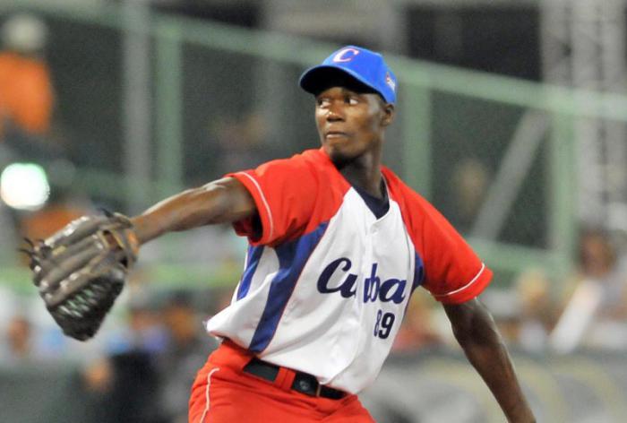 Livan Moinelo, refuerzo pinare�o que por sus resultados tambi�n ha integrado el equipo Cuba