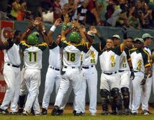 El equipo de Pinar del Río venció 5-4 a los Tigres de Ciego de Ávila y se colocaron a un paso de ganar el título del campeonato cubano de béisbol. Foto Marcelino VAZQUEZ /AIN El equipo de Pinar del Río venció 5-4 a los Tigres de Ciego de Ávila y se colocaron a un paso de ganar el título del campeonato cubano de béisbol. Foto Marcelino VAZQUEZ /AIN