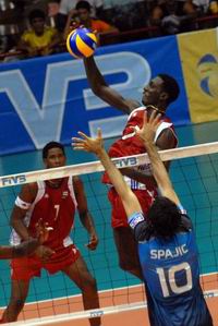 Equipo cubano de voleybol