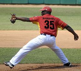 Yohan Hernández máximo ganador del béisbol cubano Yohan Hernández máximo ganador del béisbol cubano