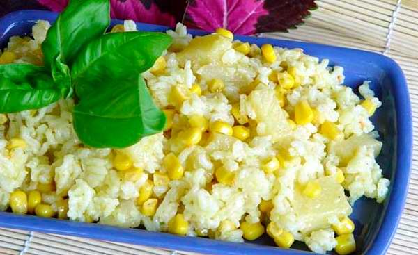 Arroz con maíz. Foto: cocinarecetas.net Arroz con maíz. Foto: cocinarecetas.net