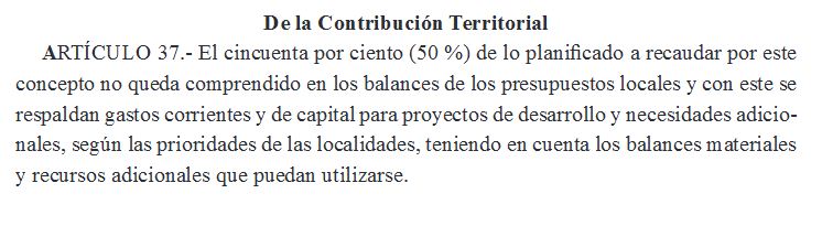 Contribuci�n territorial