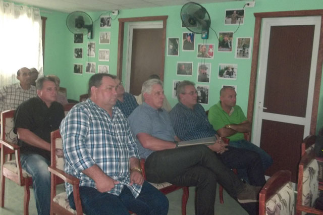 Elogia presidente cubano a empresas agropecuarias avileñas