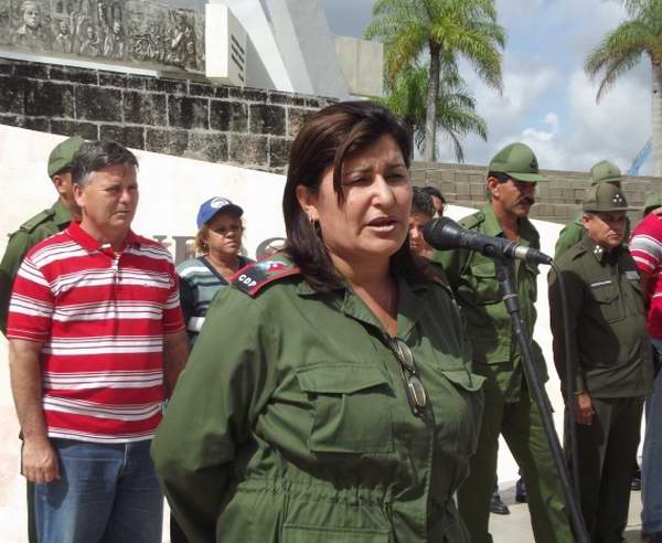 Isabel Gonzalez Cardenas ratified the people has the permanent support of the Party and the Government. 