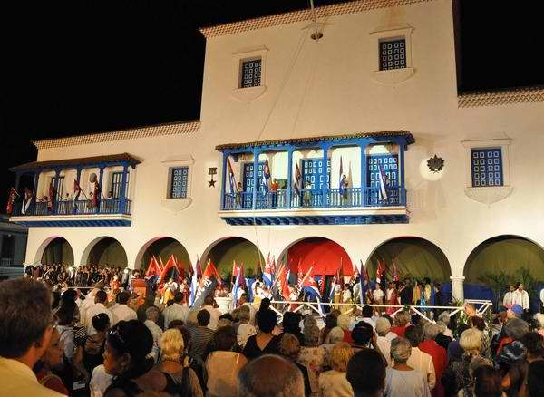 55 aniversario del triunfo de la Revolución Cubana en Santiago de Cuba, el 1ro de enero de 2014. Foto Marcelino Vázquez 55 aniversario del triunfo de la Revolución Cubana en Santiago de Cuba, el 1ro de enero de 2014. Foto Marcelino Vázquez