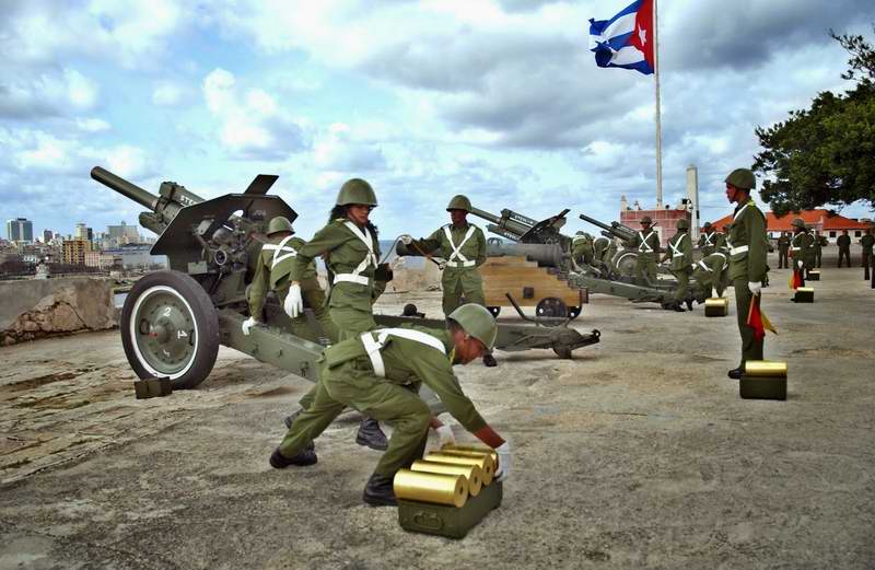�Por qu� se disparan en Cuba 21 salvas de artiller�a?. Foto: Jos� M. Correa