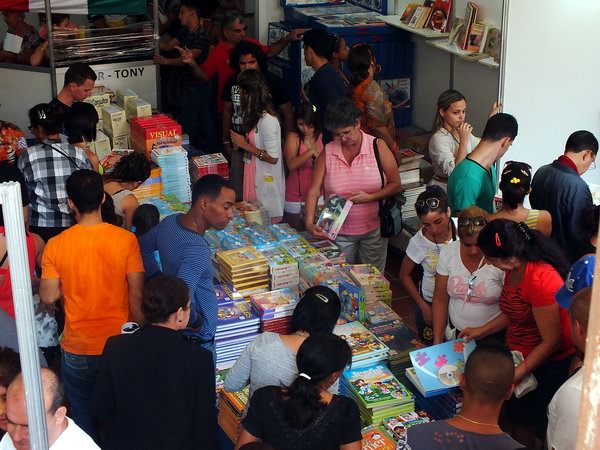 Feria Internacional del Libro, Cuba 2014: un tributo al arte literario. Foto Abel Rojas