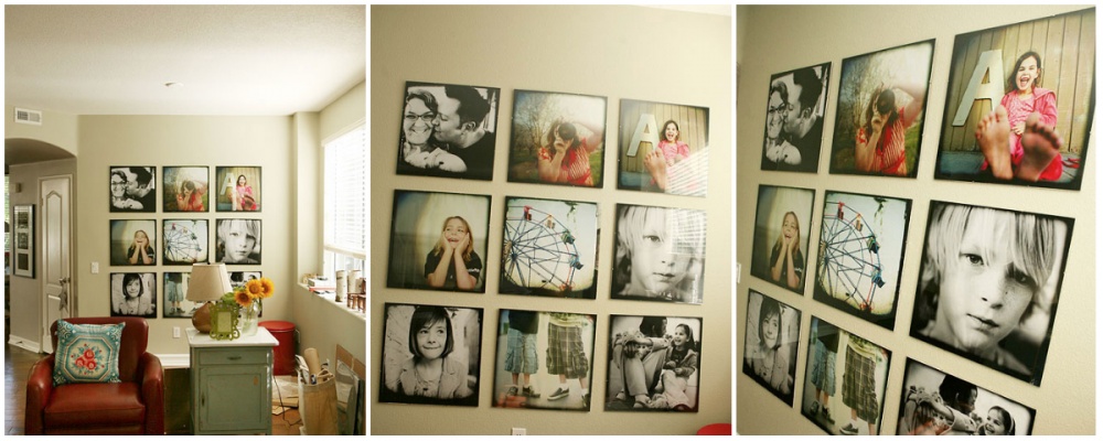 Seis formas novedosas para colgar tus cuadros. Foto. GenialGur�