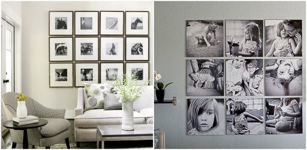 Seis formas novedosas para colgar tus cuadros. Foto. GenialGur�