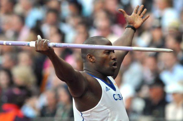 Jabalinista cubano Guillermo Martínez, en los XXX Juegos Olímpicos de Londres 2012, el 8 de agosto de 2012. Foto: Ricardo López Hevia. Jabalinista cubano Guillermo Martínez, en los XXX Juegos Olímpicos de Londres 2012, el 8 de agosto de 2012. Foto: Ricardo López Hevia.