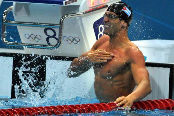 El cubano Hanser García queda séptimo lugar en la final de los 100 m libres, natación, en los XXX Juegos Olímpicos Londres 2012, en el Centro Acuático de Londres, Inglaterra, el 1 de agosto de2012. Foto: Ricardo López Hevia. El cubano Hanser García queda séptimo lugar en la final de los 100 m libres, natación, en los XXX Juegos Olímpicos Londres 2012, en el Centro Acuático de Londres, Inglaterra, el 1 de agosto de2012. Foto: Ricardo López Hevia.
