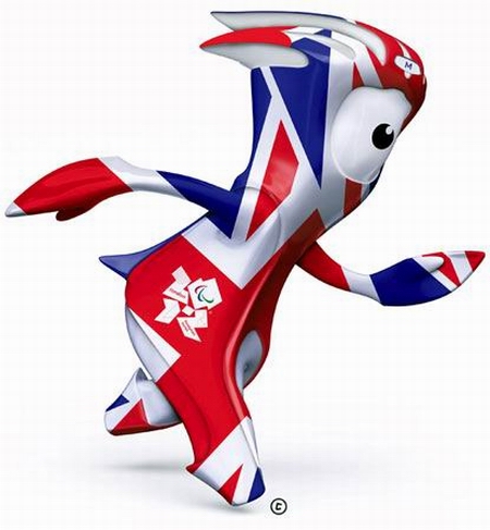 Mandeville. Mascotas de los Juegos Olímpicos - Londres 2012 Mandeville. Mascotas de los Juegos Olímpicos - Londres 2012