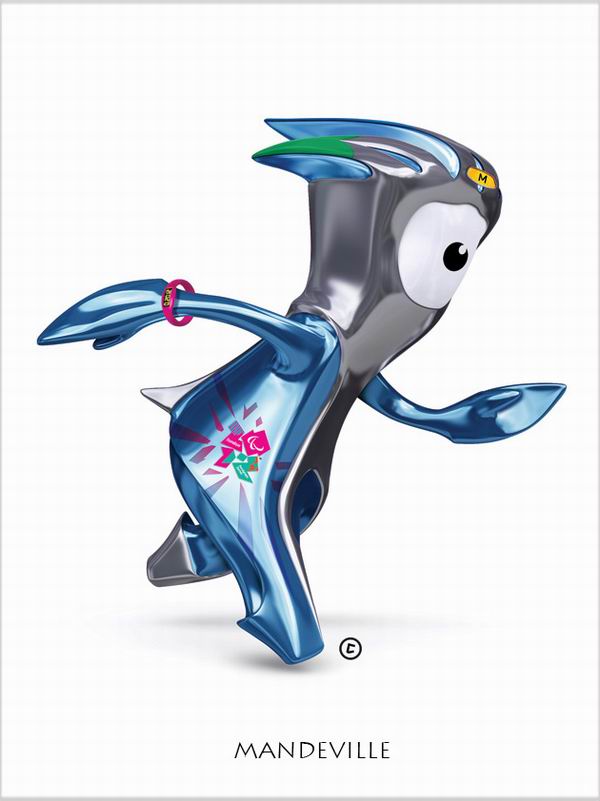 Mandeville. Mascotas de los Juegos Olímpicos - Londres 2012 Mandeville. Mascotas de los Juegos Olímpicos - Londres 2012