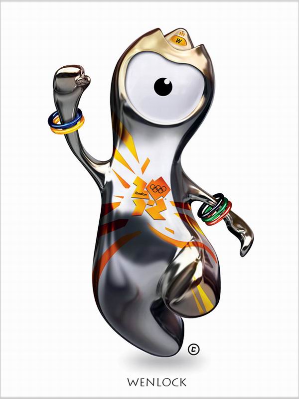 Wenlock. Mascotas de los Juegos Olímpicos - Londres 2012 Wenlock. Mascotas de los Juegos Olímpicos - Londres 2012